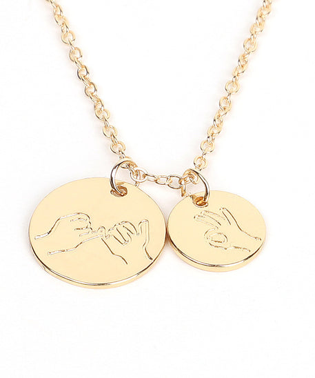 Crafted Multi-Gesture Clavicle Necklace