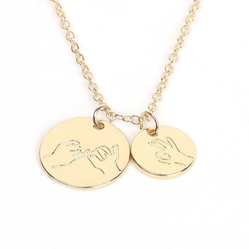 Crafted Multi-Gesture Clavicle Necklace