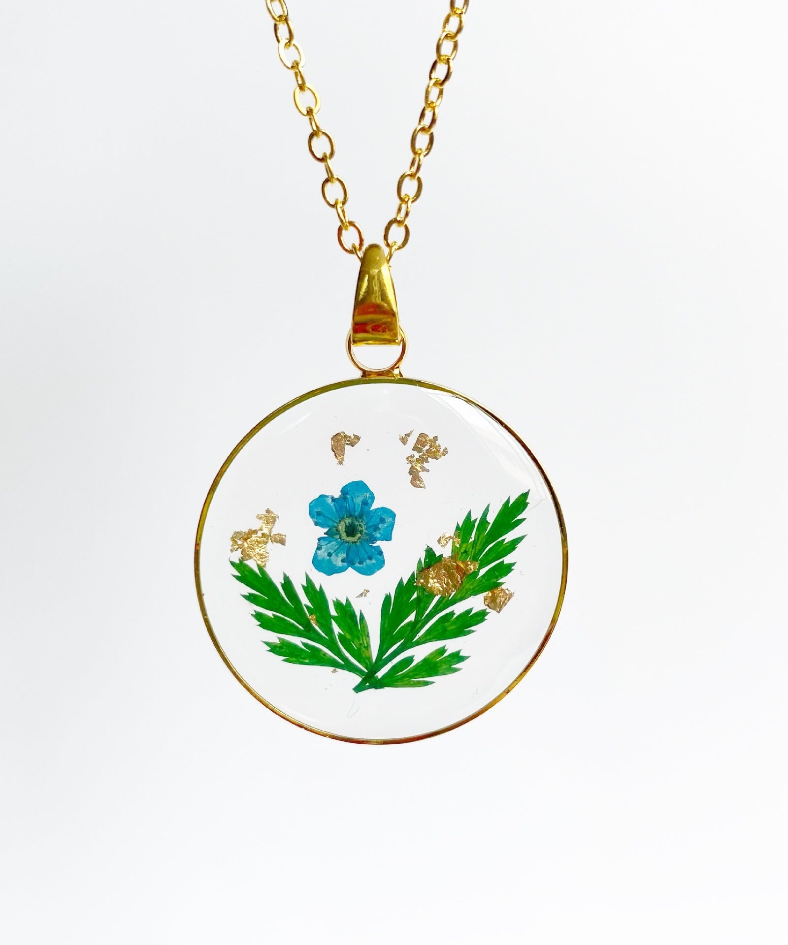 Ethereal Dried Flower Necklace