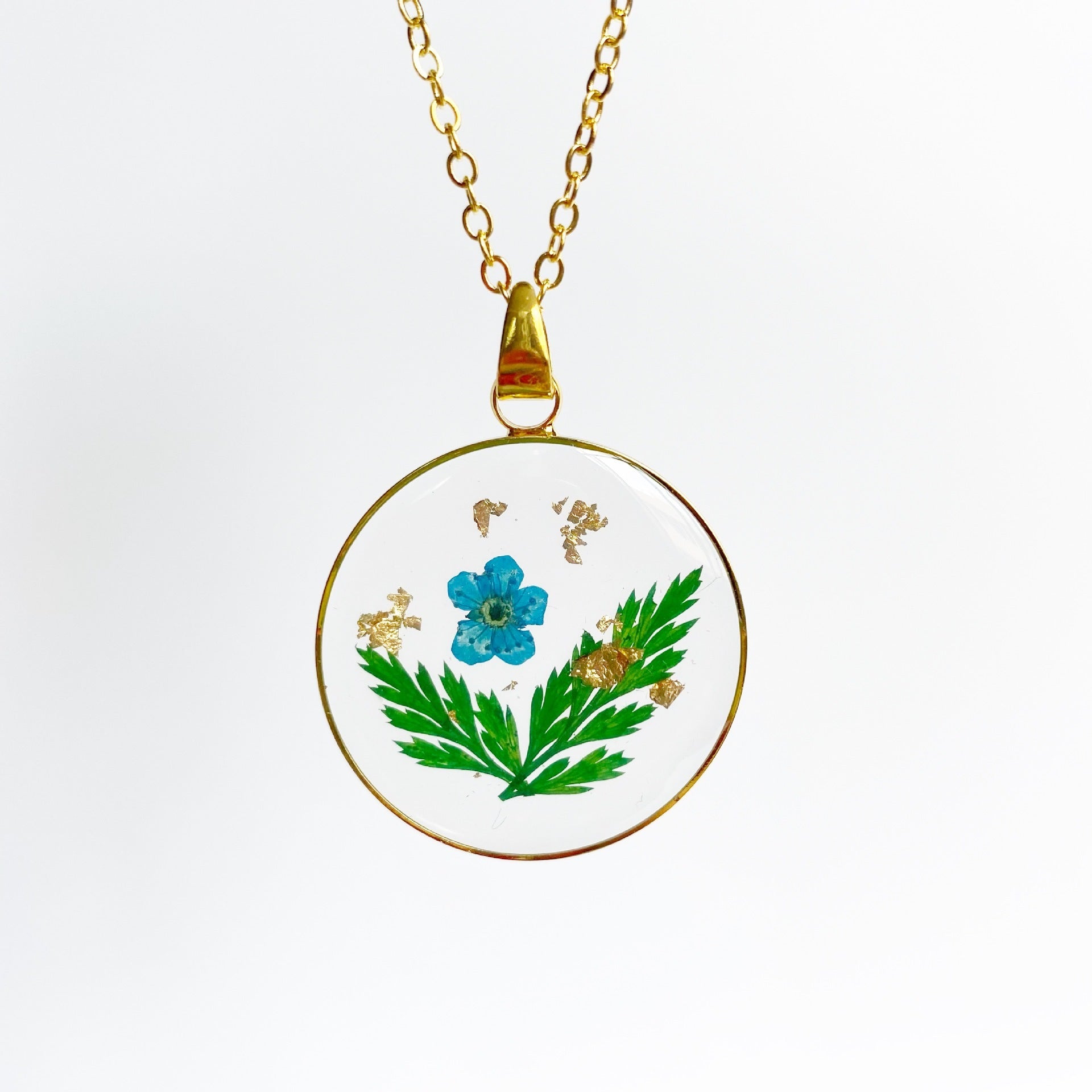 Ethereal Dried Flower Necklace