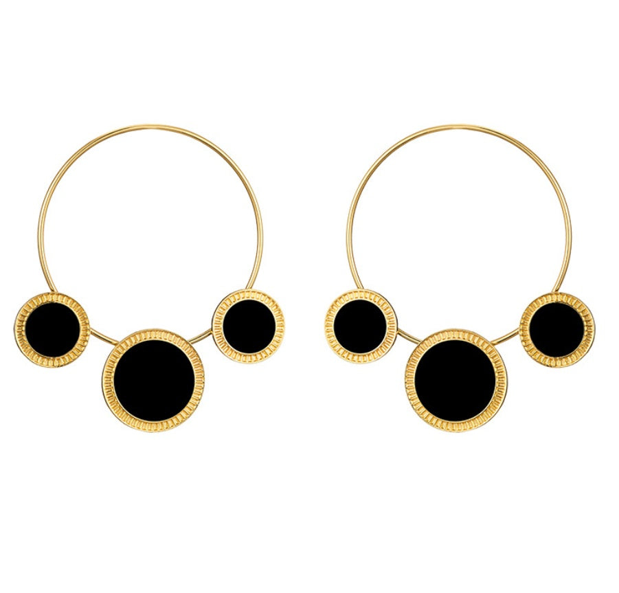 Scintillating Love Themed Earrings