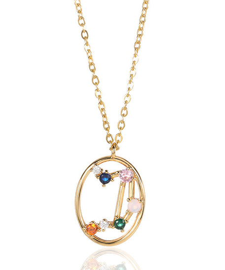 Curated Constellation Star Map Necklace