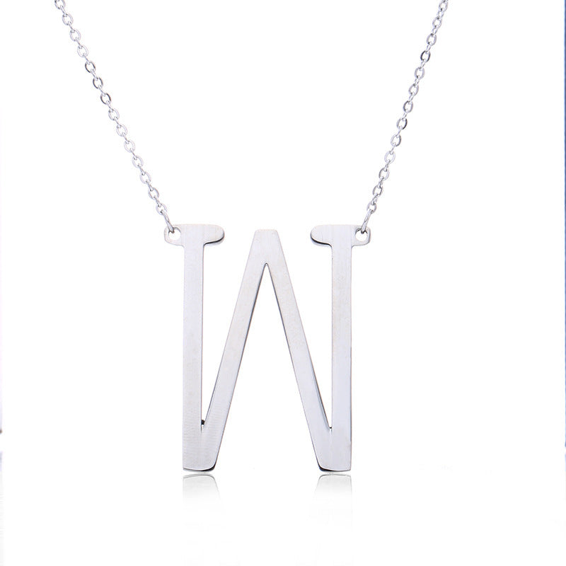 Customized Initial Letter Necklace