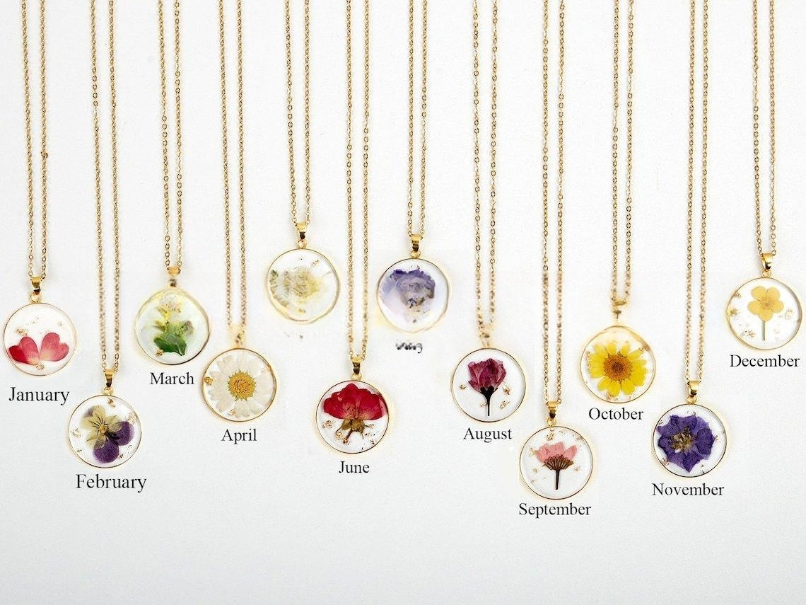 Ethereal Dried Flower Necklace