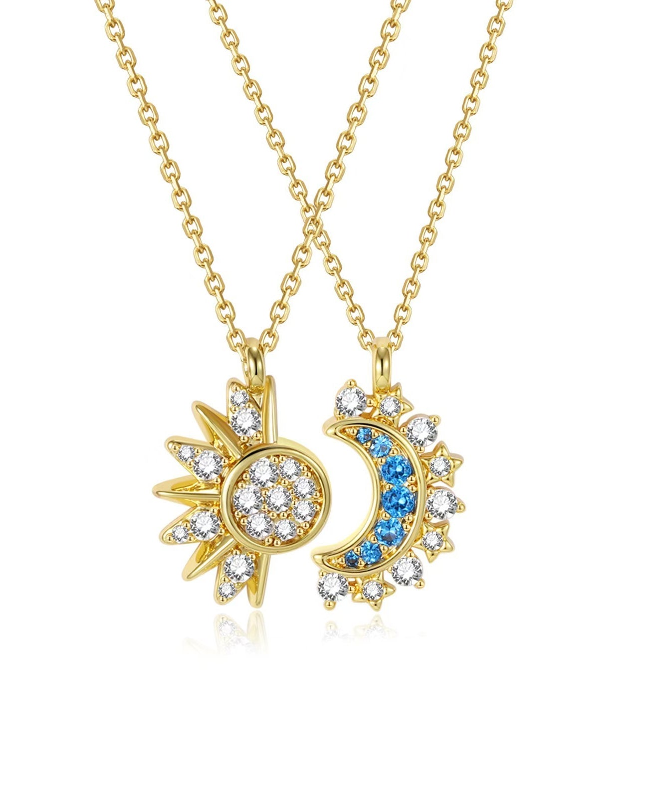 Dark And Light Couple Necklace