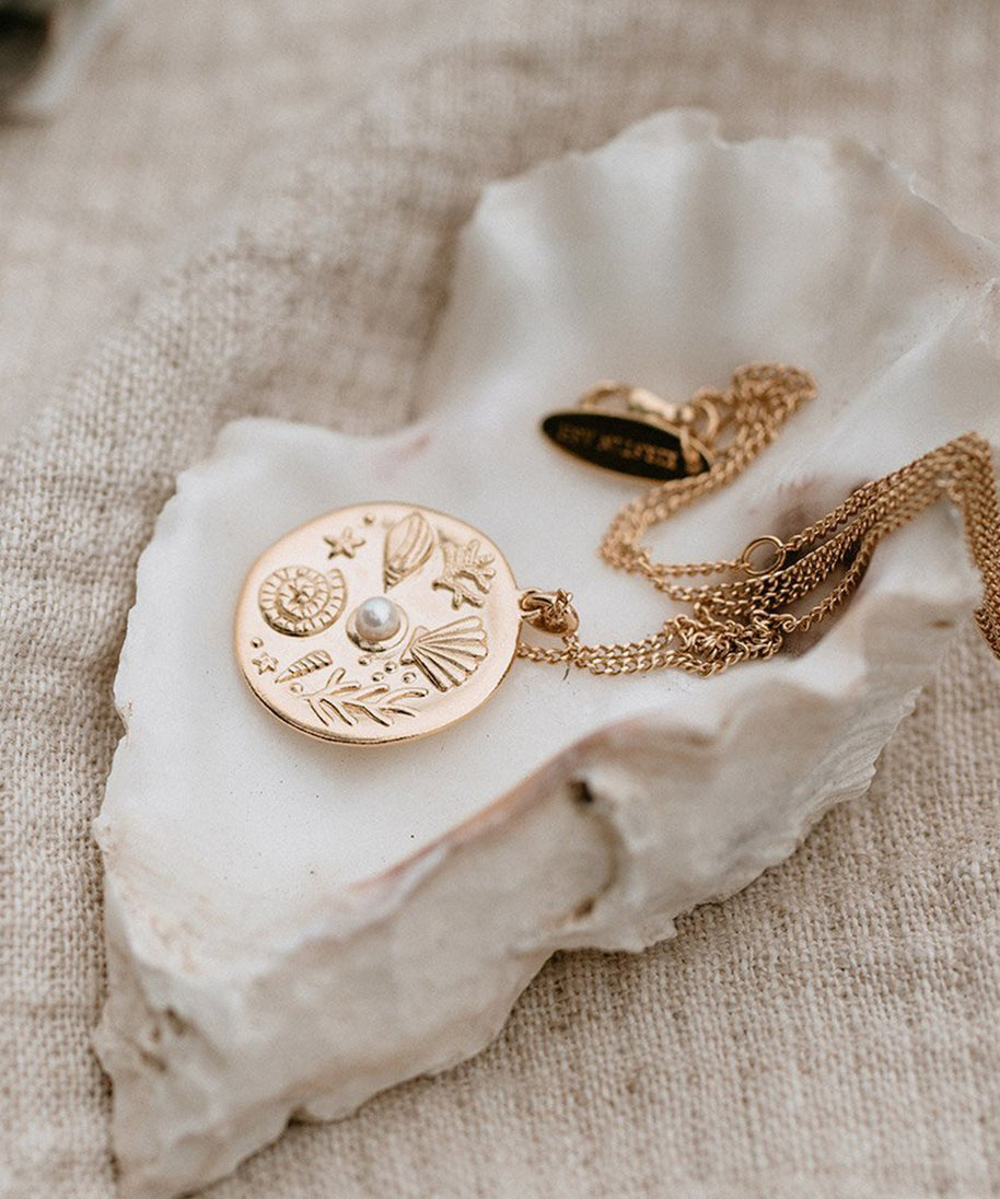 Sea Touched Artistic Necklace