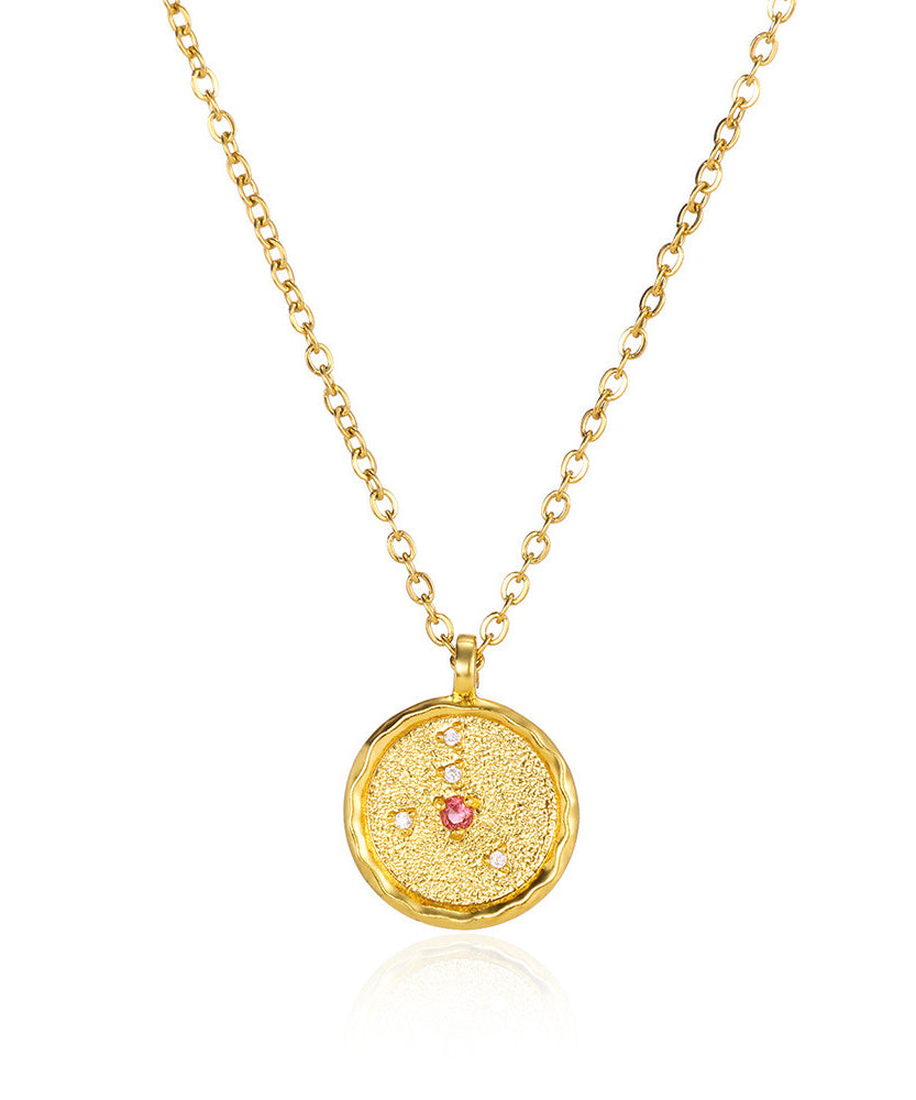 Brilliant Constellation Star Map Necklace