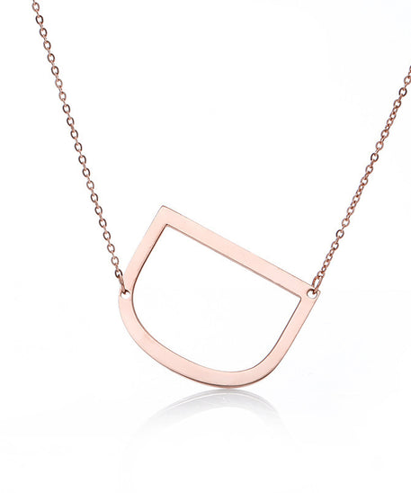 Customized Initial Letter Necklace