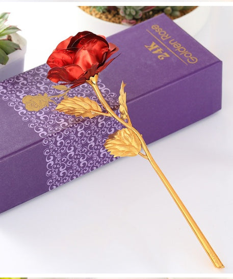 Glam Gold Rose Gift Box
