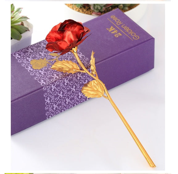 Glam Gold Rose Gift Box