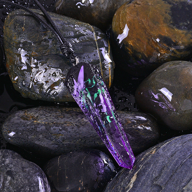 Mystic Resin Necklace