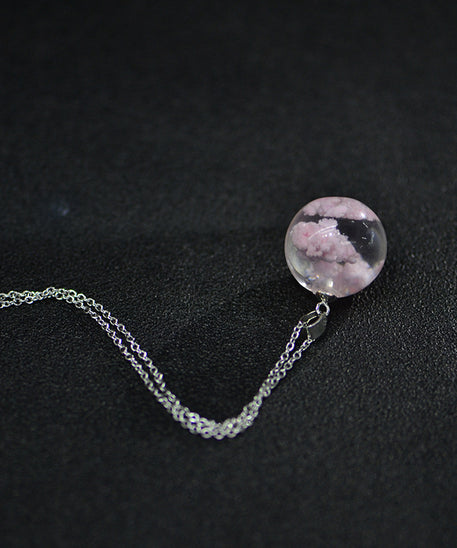 Spherical Sky Cloud Necklace