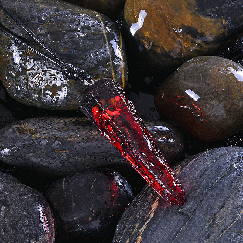 Mystic Resin Necklace