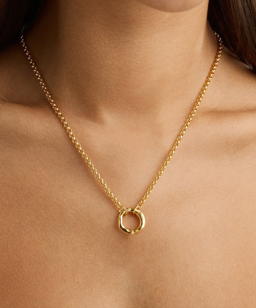 Blossom Birthstone Birth Flower Necklace