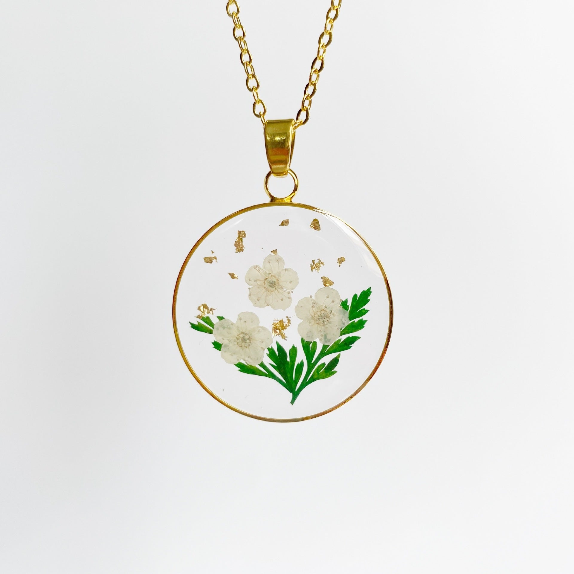 Ethereal Dried Flower Necklace
