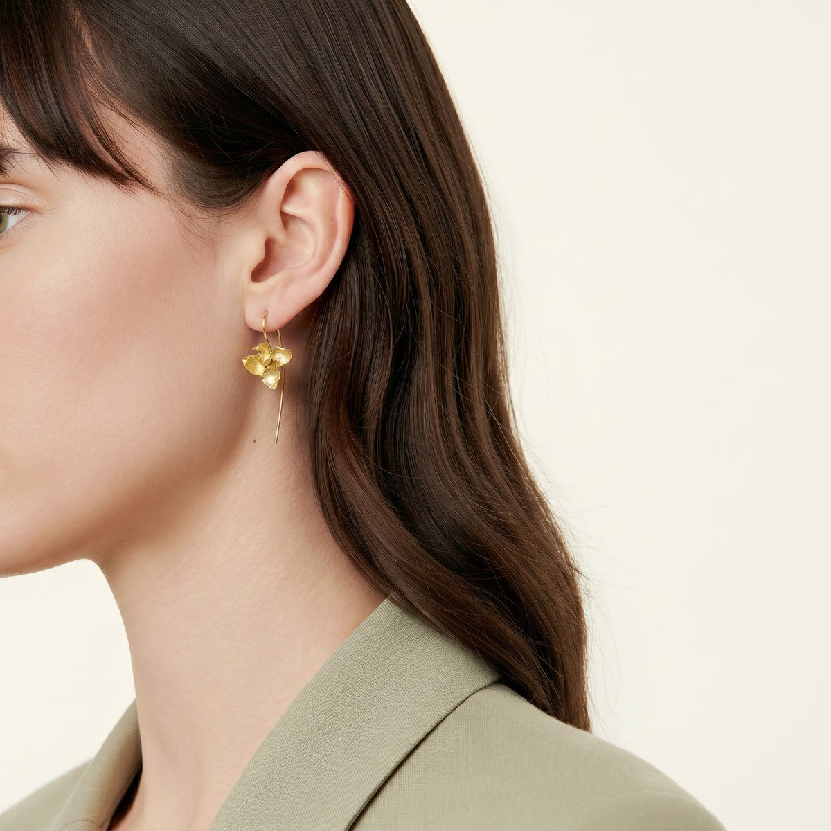 Timeless Phalaenopsis Pendant Earrings