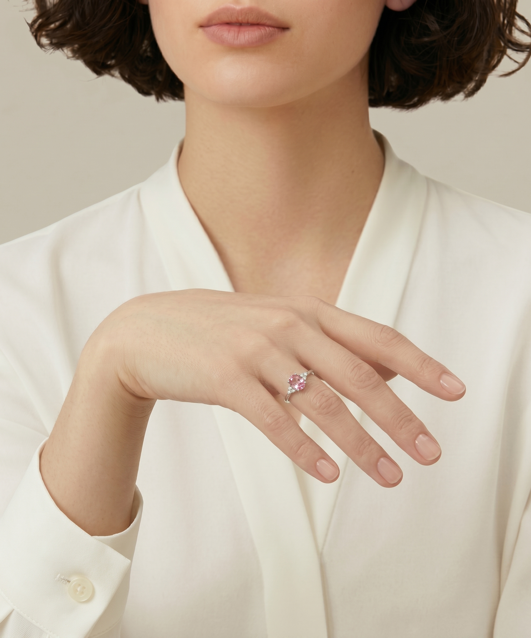 Traditional Cut Zirkon Ring