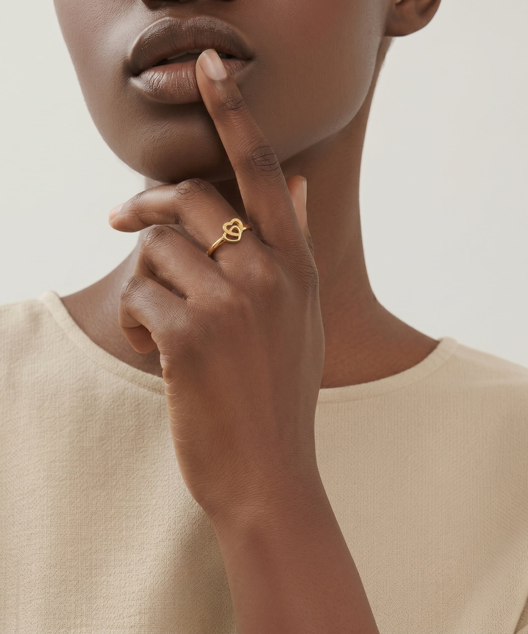 Fate Double Hearted Love Ring