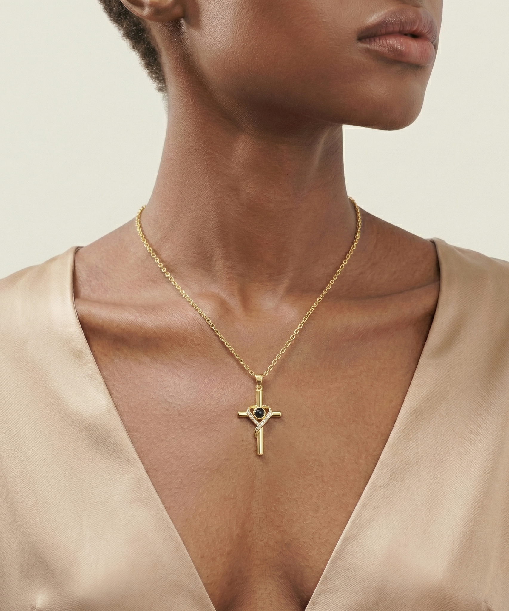 I Love You Projection Necklace