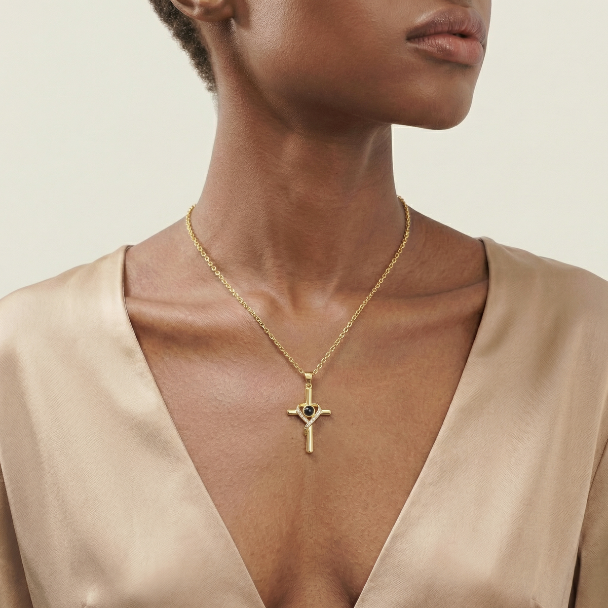 I Love You Projection Necklace