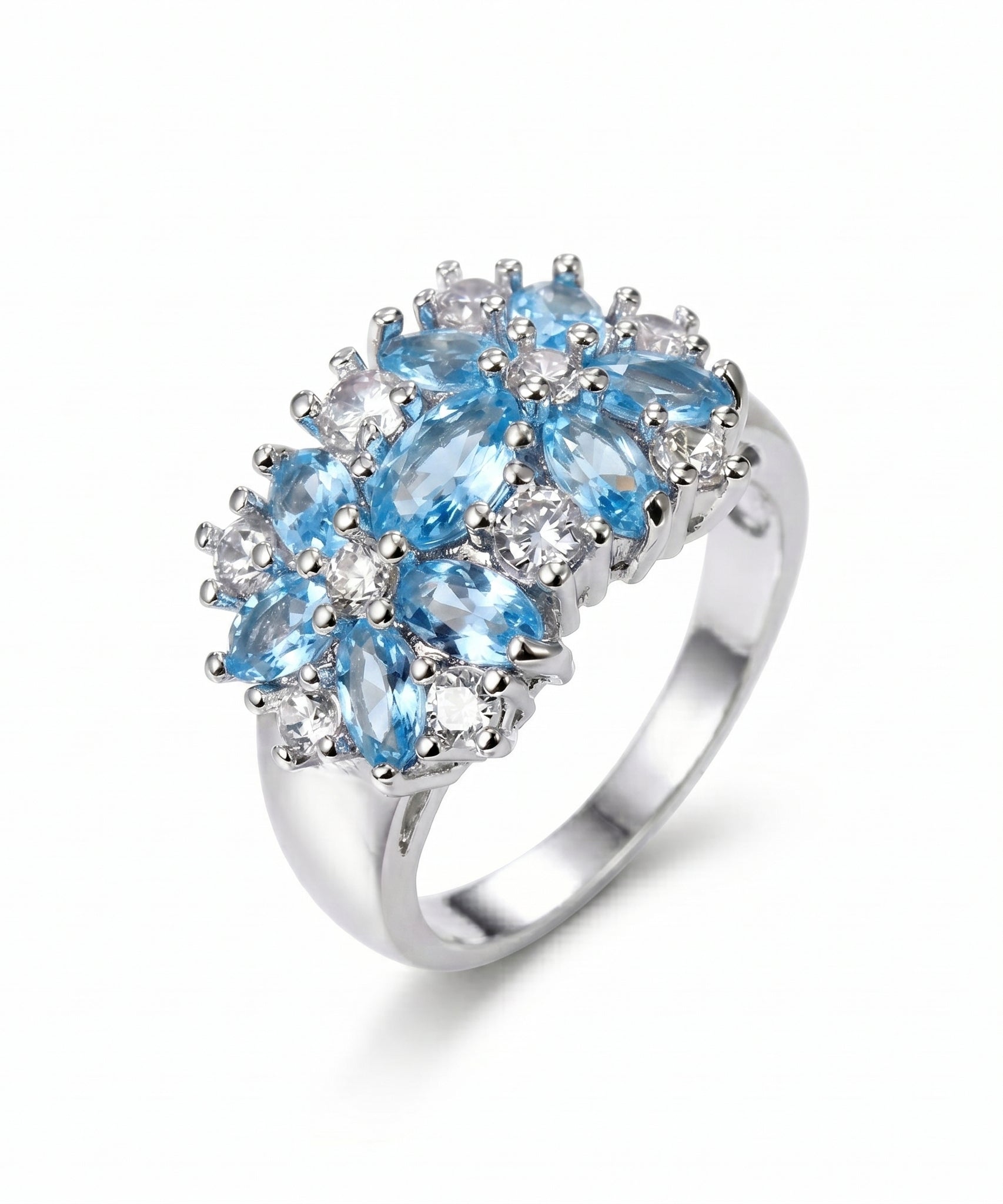 Electric Flower Nest Ring