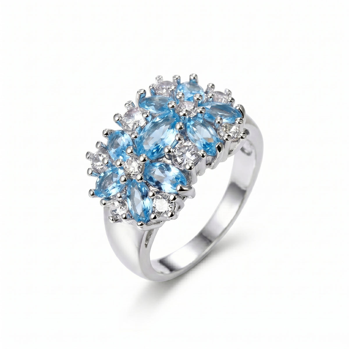 Electric Flower Nest Ring