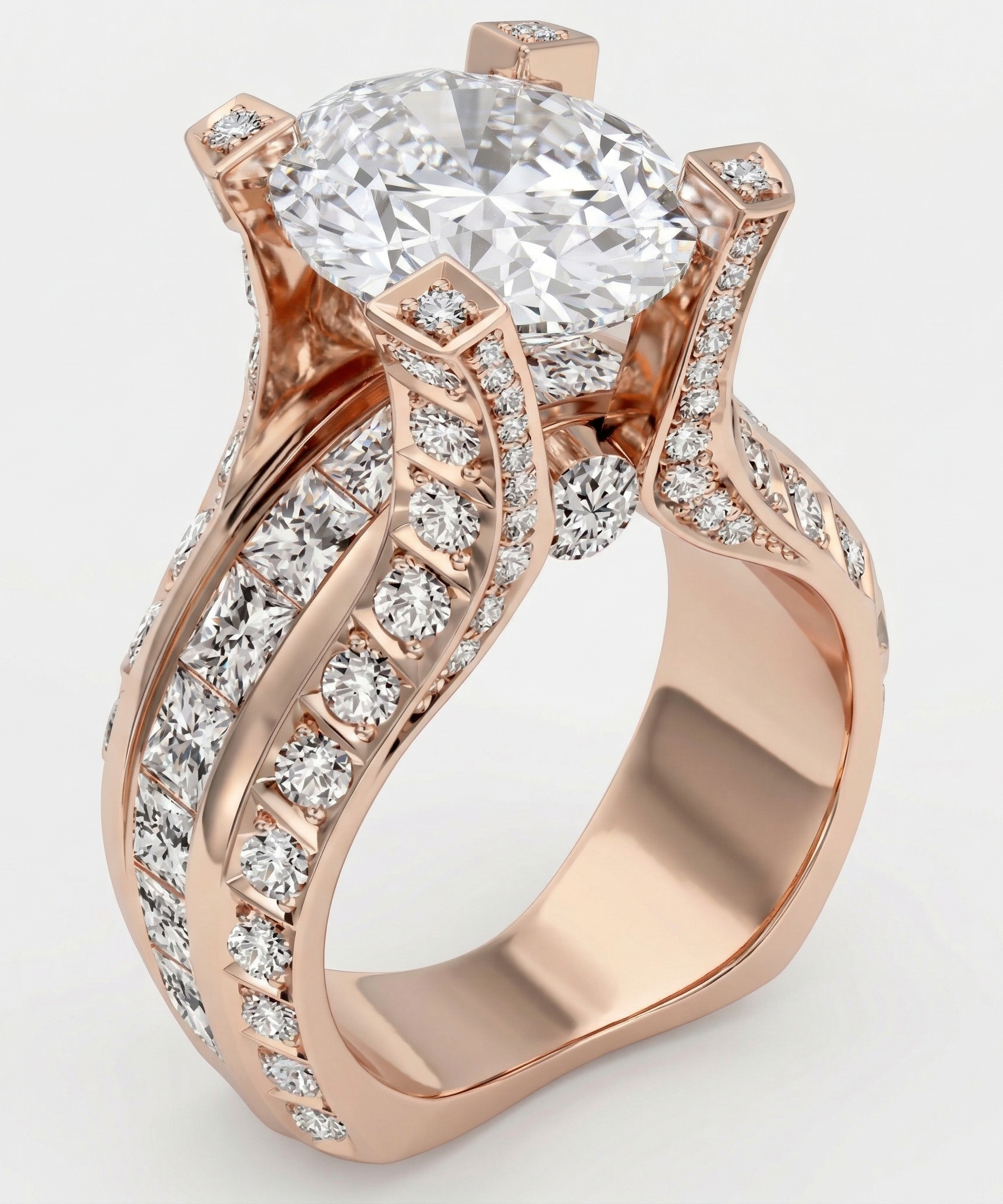 Oval Shaped Engagement Ring