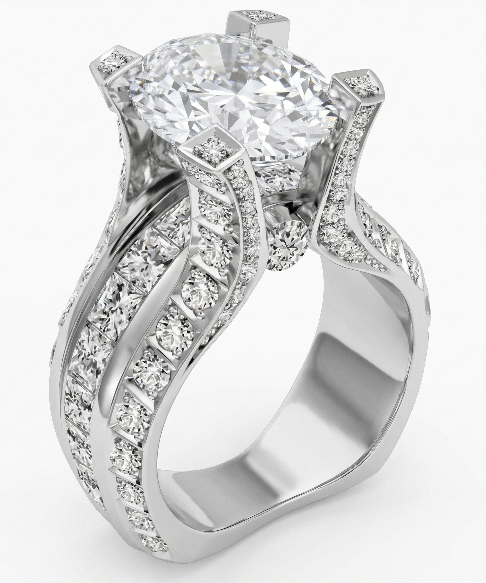 Oval Shaped Engagement Ring