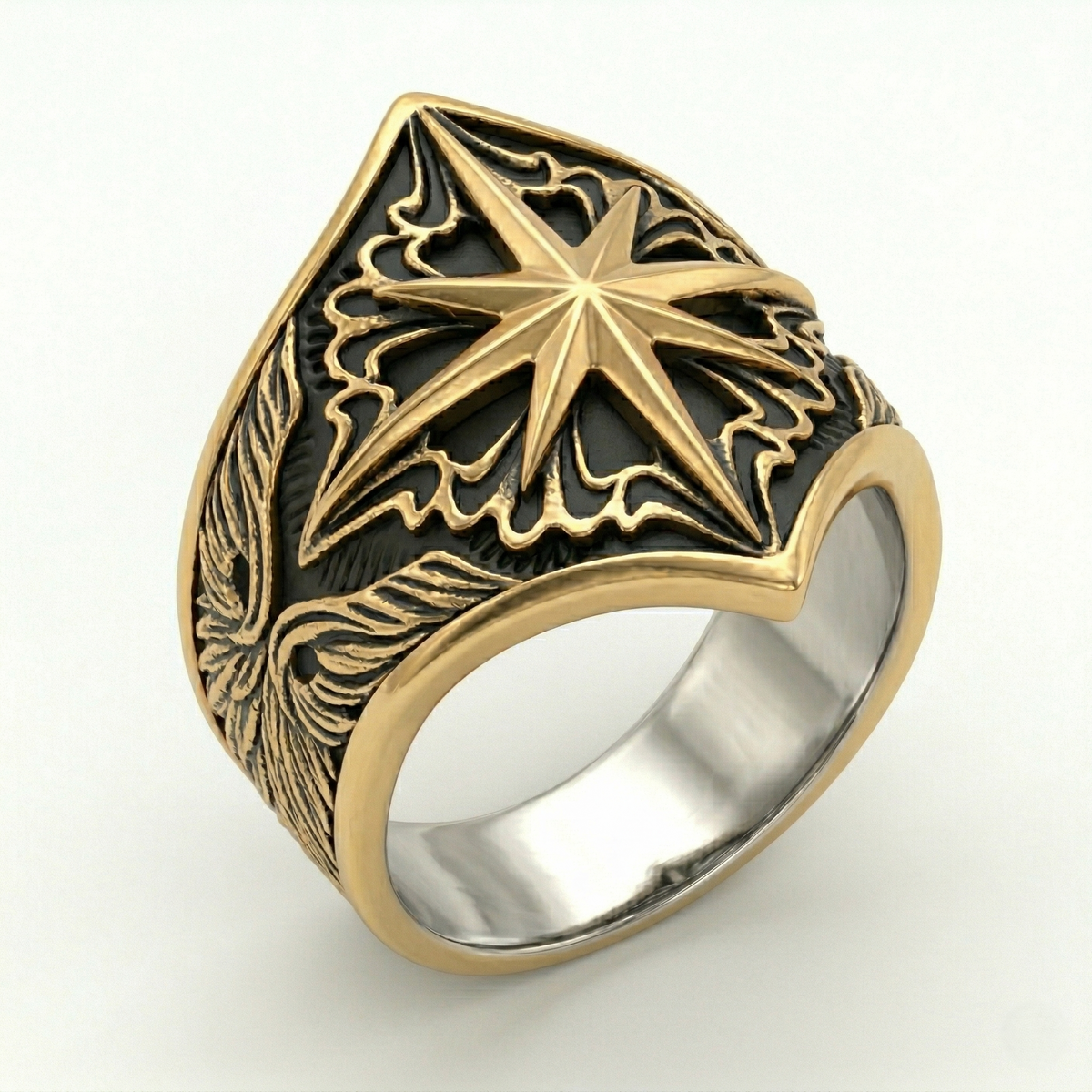 Aurora Glyph Ring
