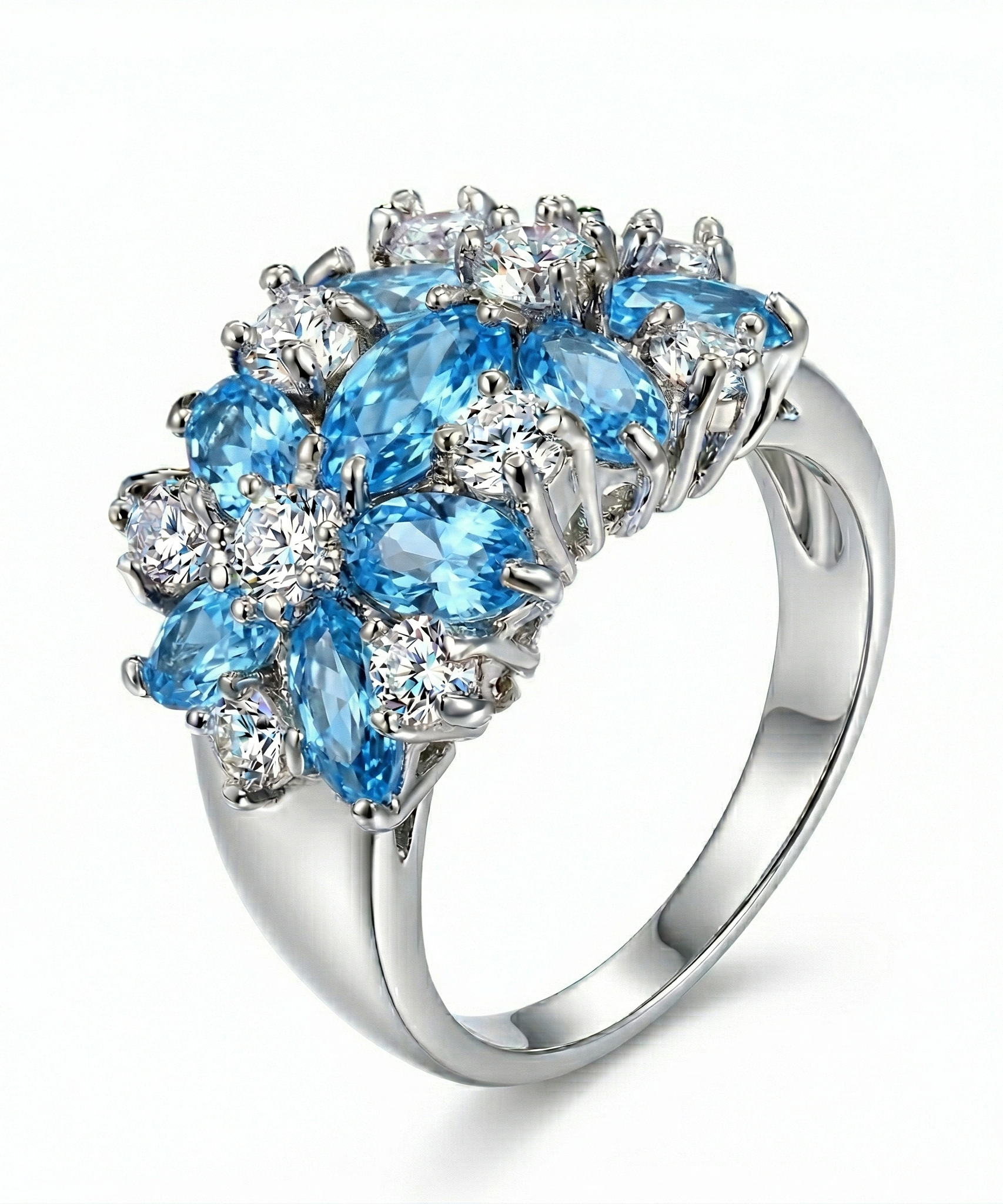 Electric Flower Nest Ring