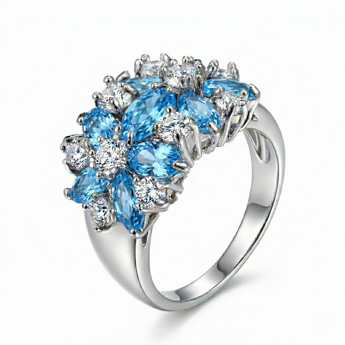 Electric Flower Nest Ring