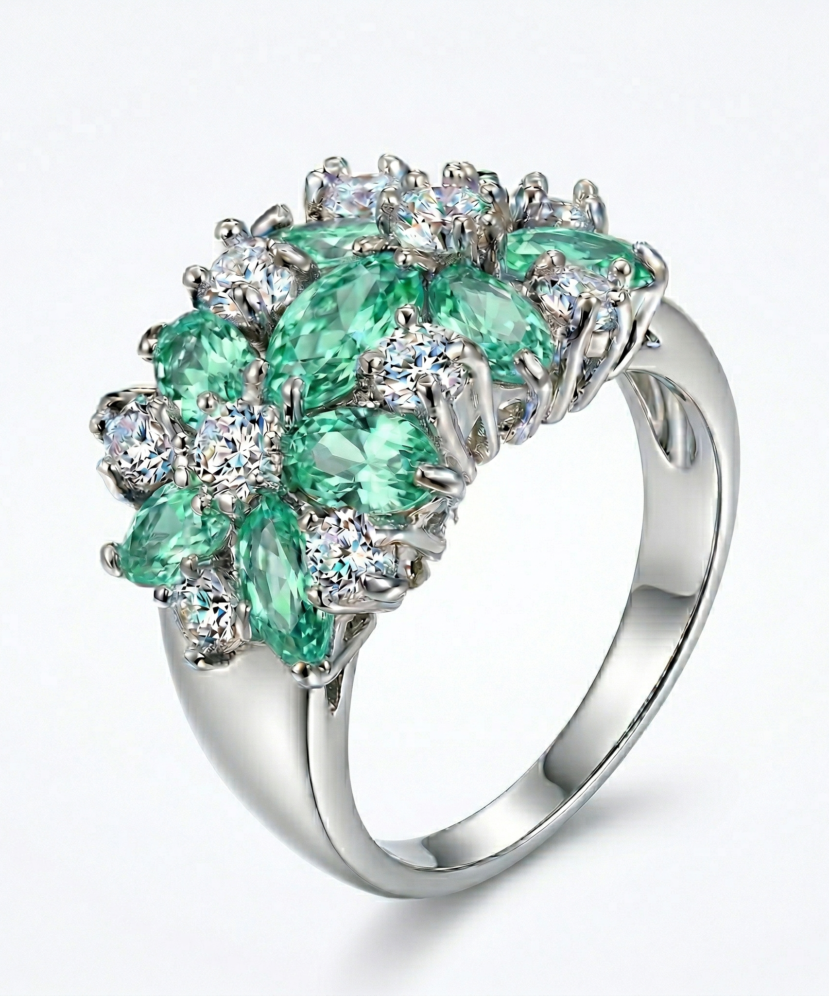 Electric Flower Nest Ring