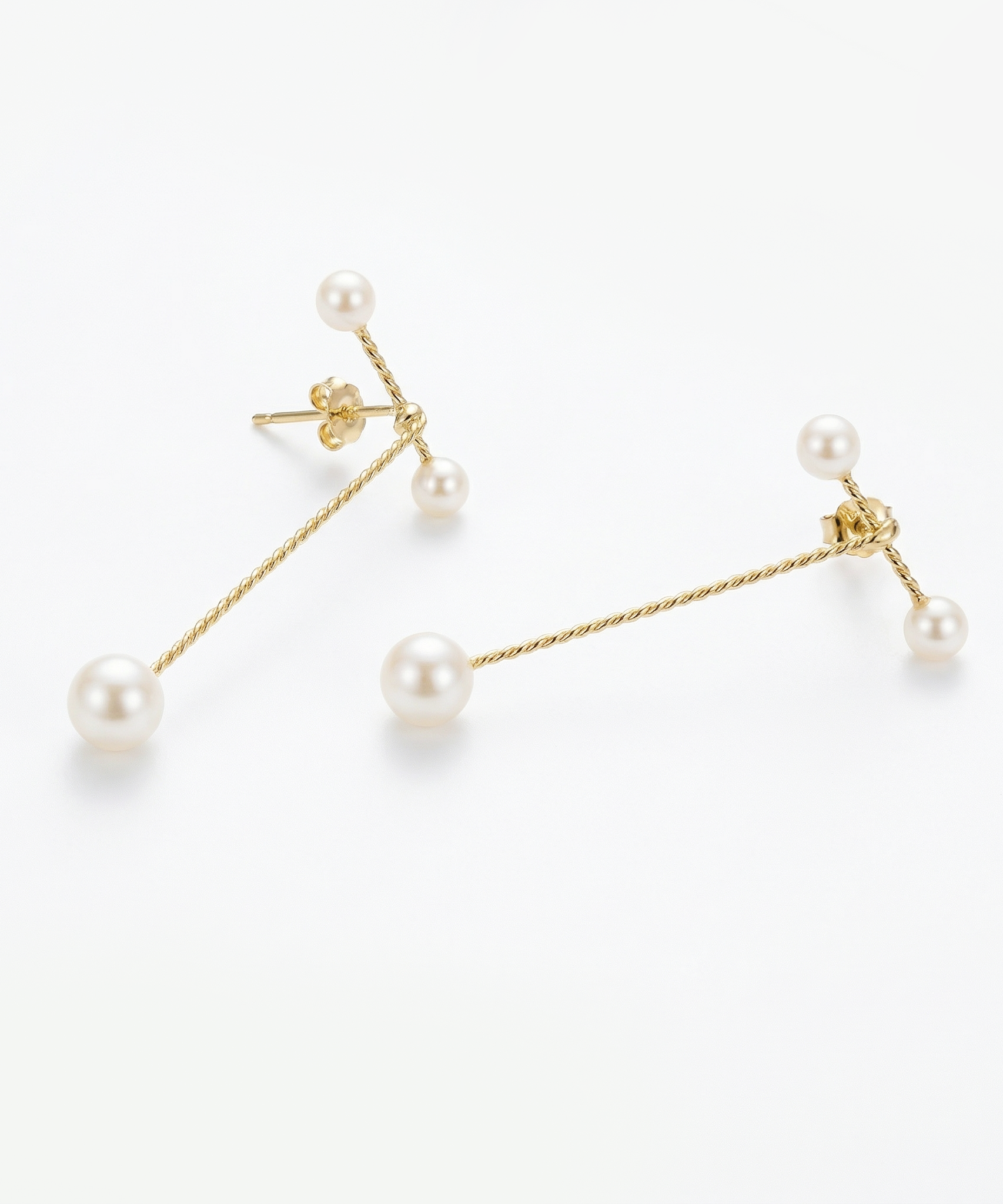 Pristine Silky Pearl Earrings