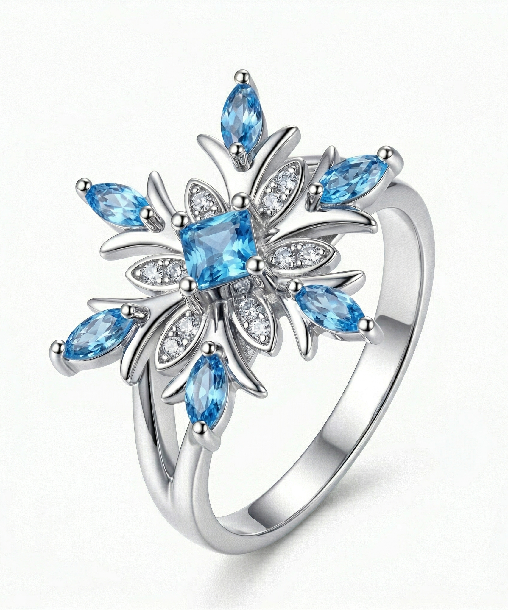 Iconic Peacock Feather Ring