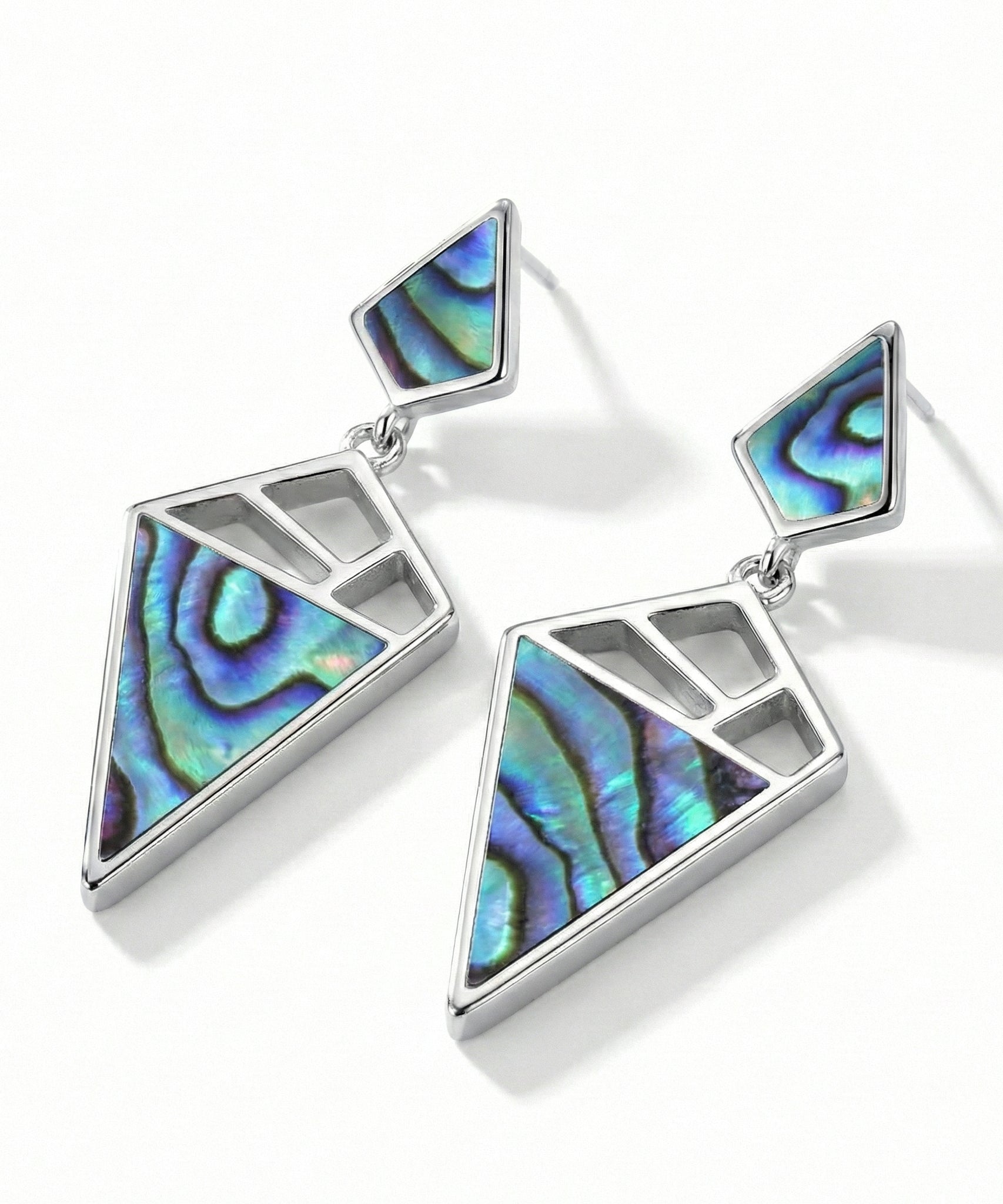 Crystalline Opal Dangle Earrings