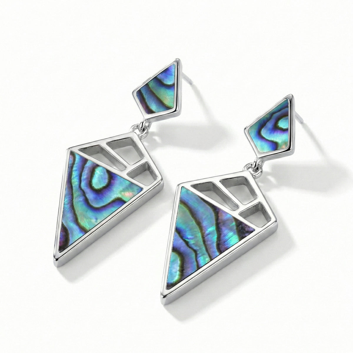 Crystalline Opal Dangle Earrings