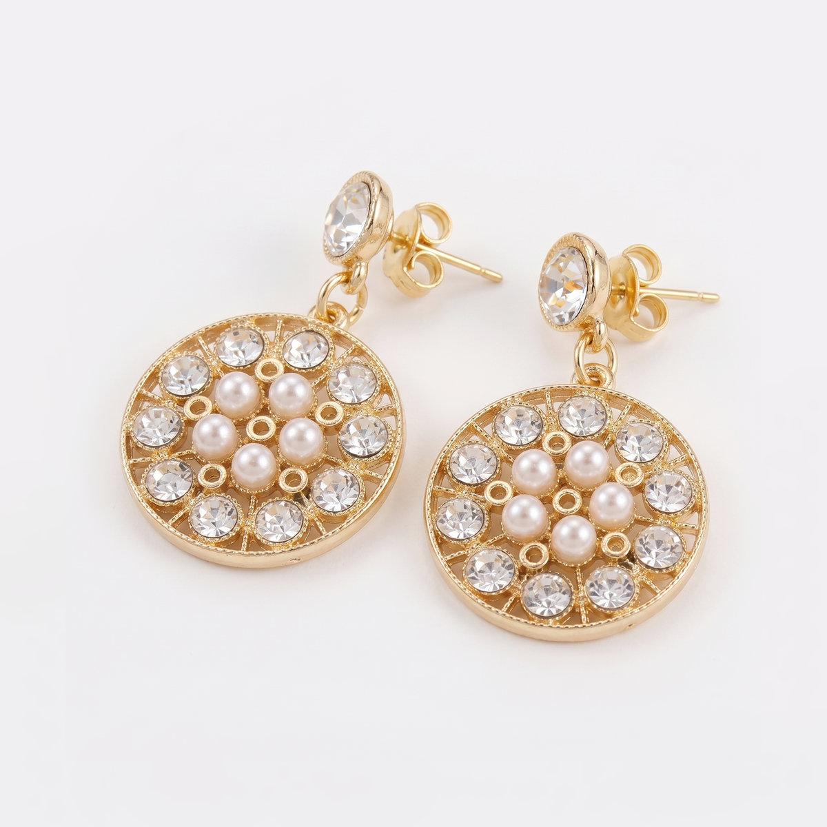 Pearlescent Retro Earrings Earrings