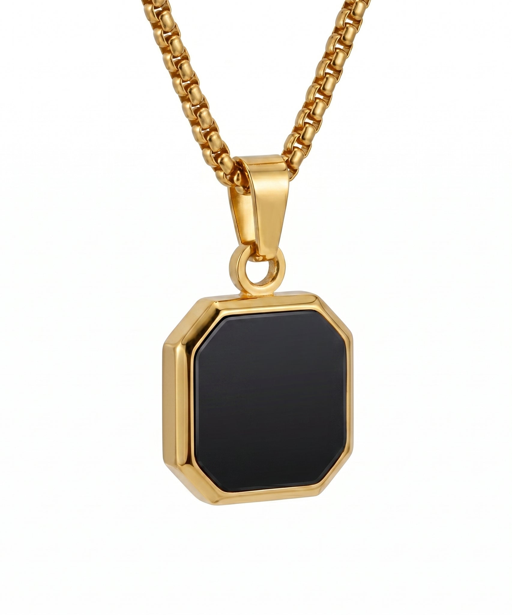 Grounded Square Necklace