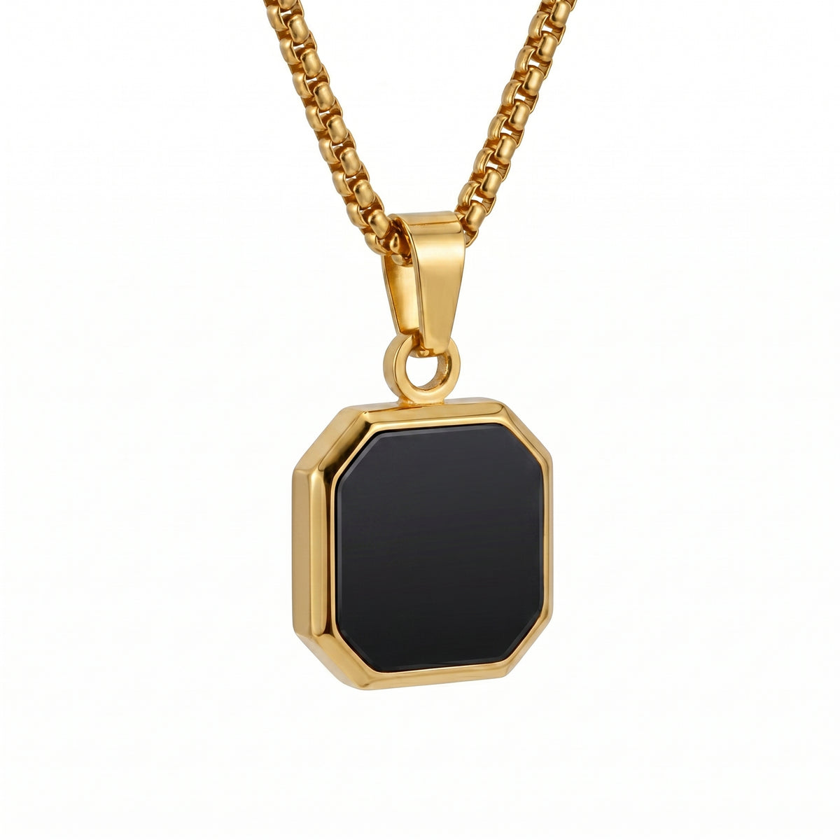 Grounded Square Necklace