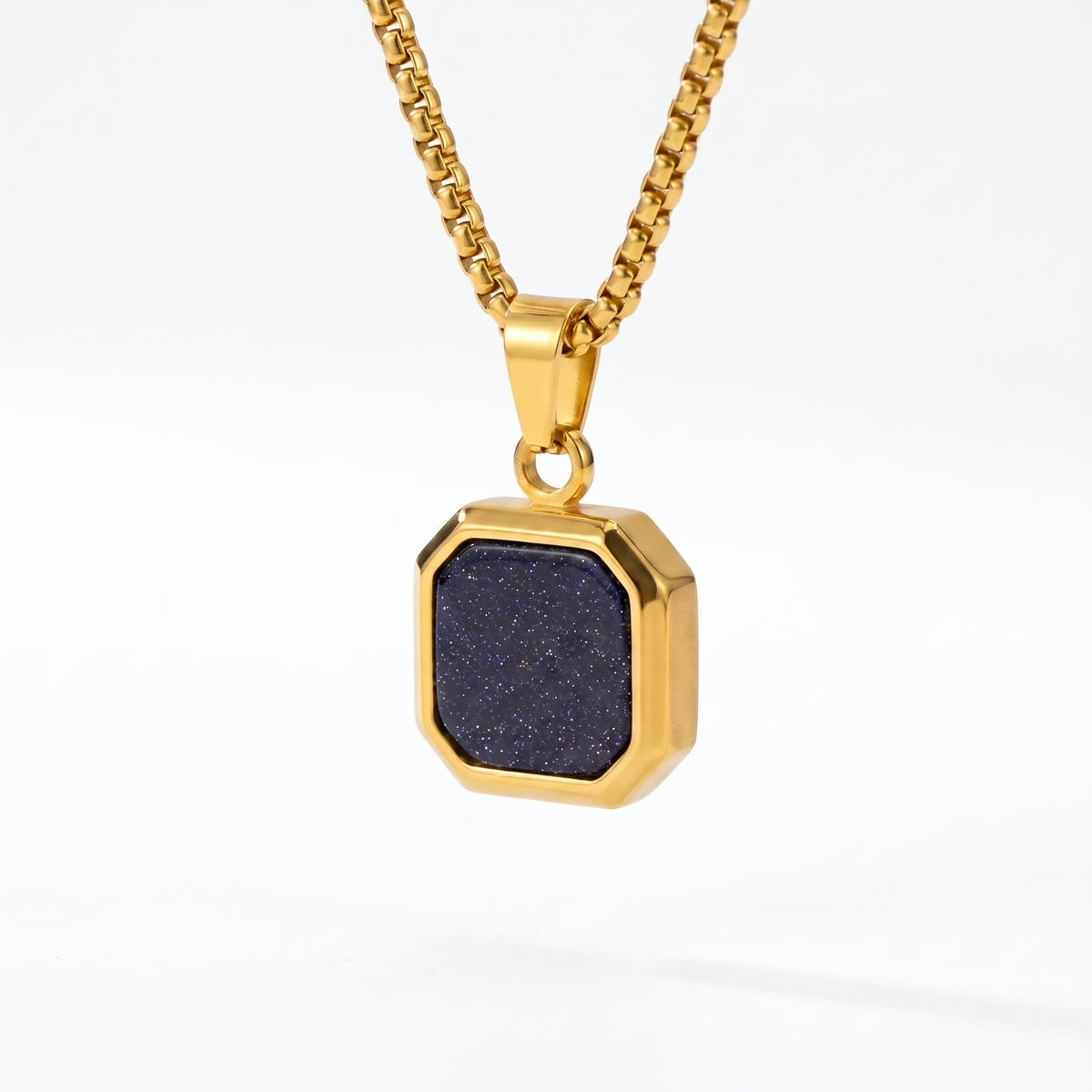 Grounded Square Necklace