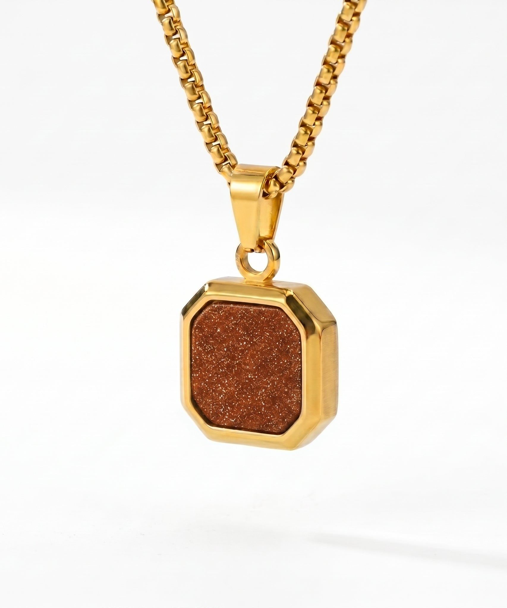 Grounded Square Necklace