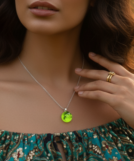 Spherical Sky Cloud Necklace