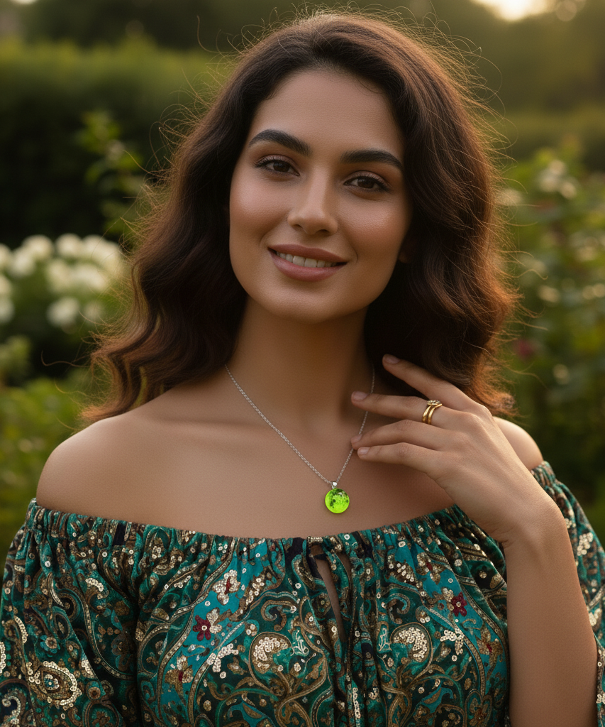Spherical Sky Cloud Necklace