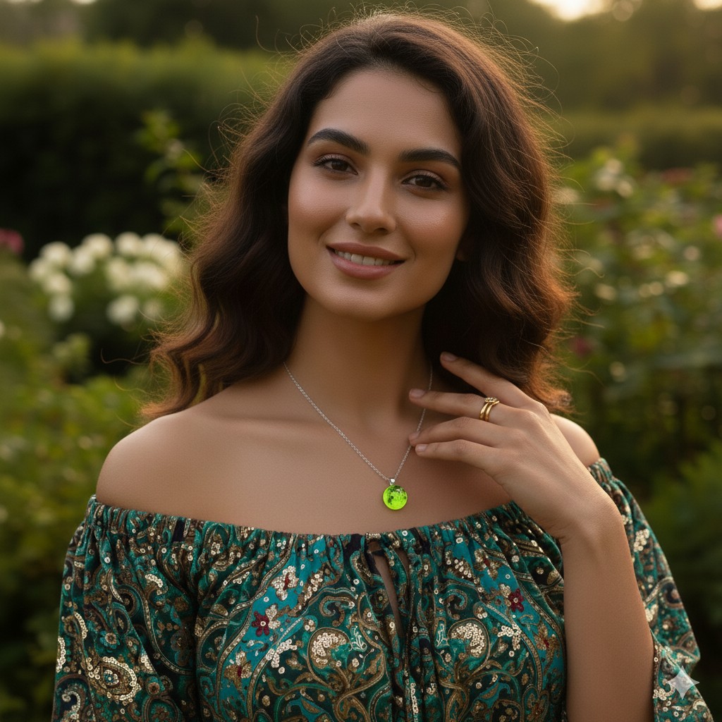 Spherical Sky Cloud Necklace
