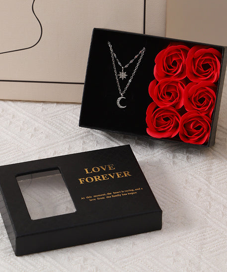 Love Forever Soap Rose Jewelry Box