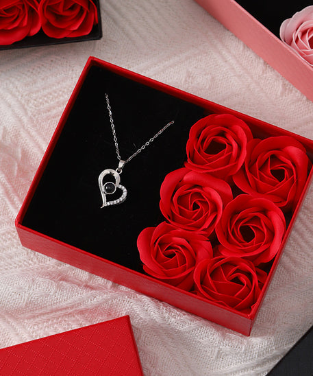 Love Forever Soap Rose Jewelry Box