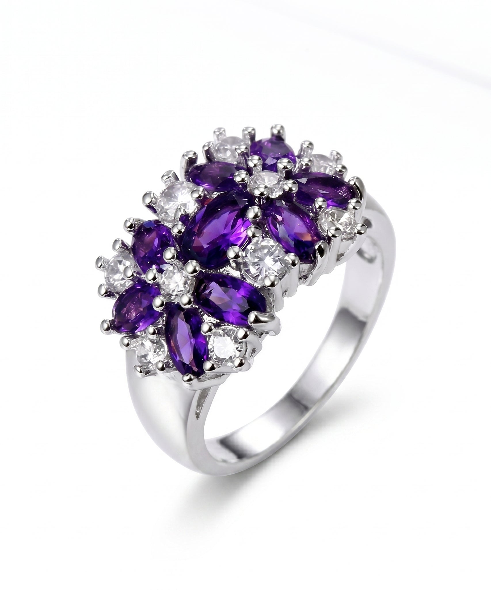Electric Flower Nest Ring