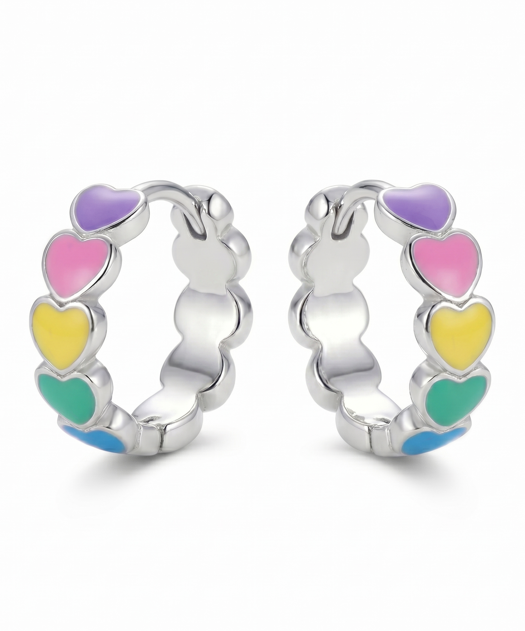 Dainty Heart Shaped Earrings