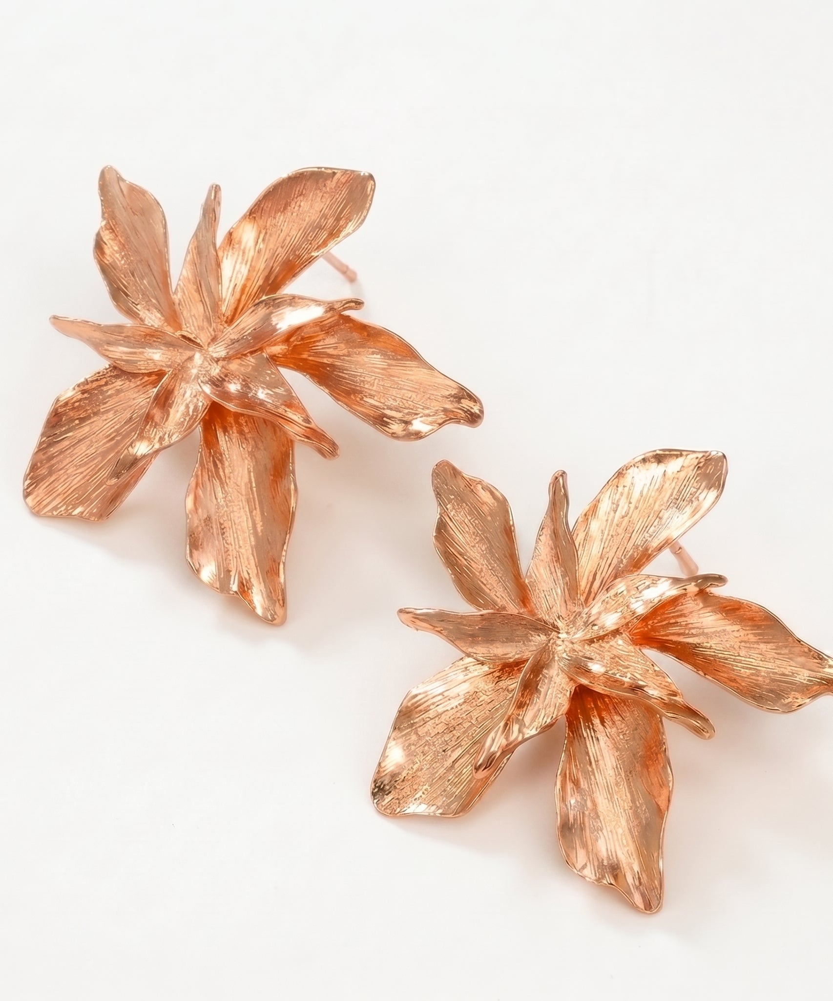 Bespoke & Noticeable Flower Earrings