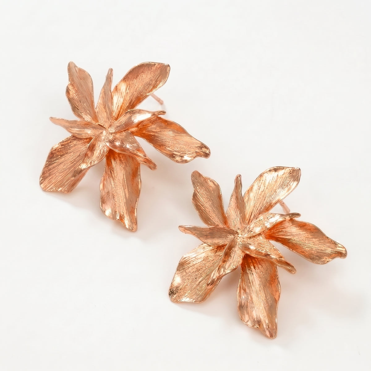 Bespoke & Noticeable Flower Earrings